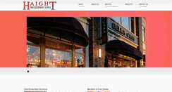 Desktop Screenshot of haightfire.com